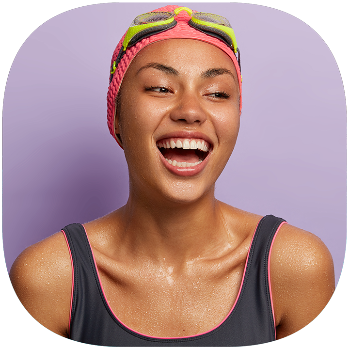 Illustration of happy student