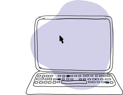 Illustration of computer monitor