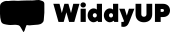WiddyUP logo black